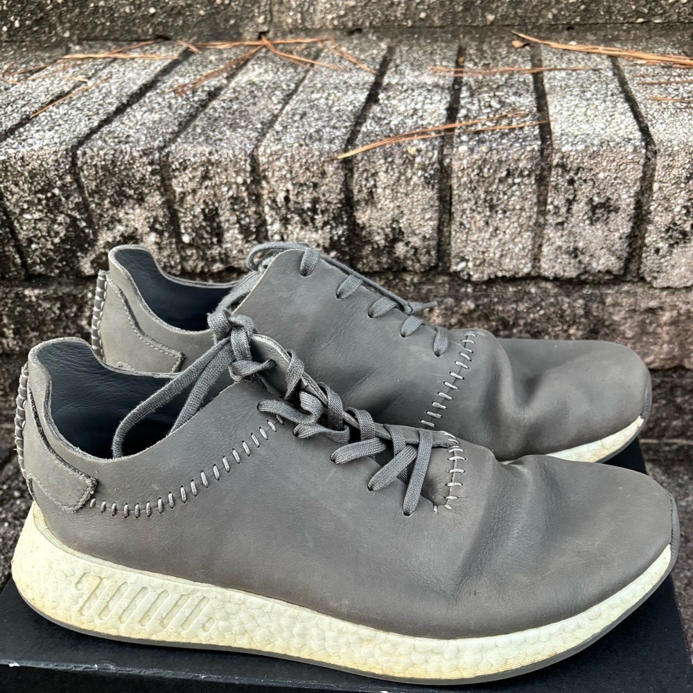 Adidas Wings+Horns NMD_R2 Grey Leather Ash Size 11.5